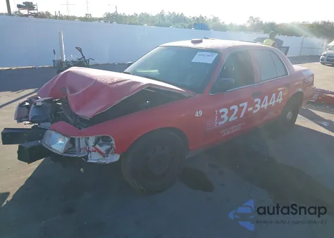 2011 Ford Crown Victoria Police Interceptor from USA, damaged, VIN 2FABP7BV3BX166545